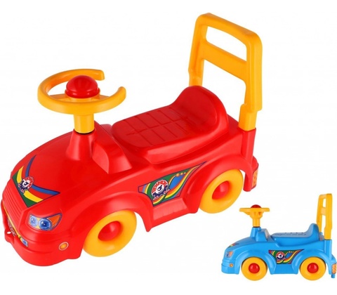 Teddies auto modrá