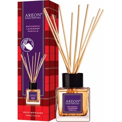 Areon Home Perfume Patchouli Lavender Vanilla vonné tyčinky 50 ml