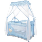 Lorelli Сгъваема бебешка кошара Lorelli Premium - Magic Sleep, Blue (10080482607) - baby