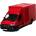 Kinsmart Метален микробус Kinsmart - Mercedes-Benz Sprinter, 1: 48, червен (52146)