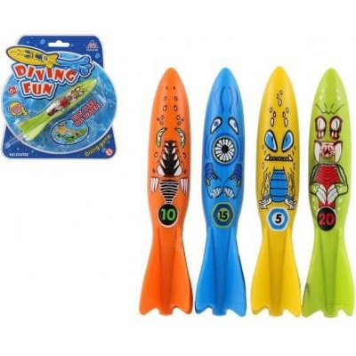 Teddies Torpédo pro potápění plast 13 cm