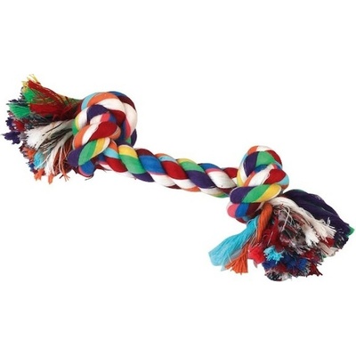 Kerbl bavlněná 2 x uzel barevný 20 cm