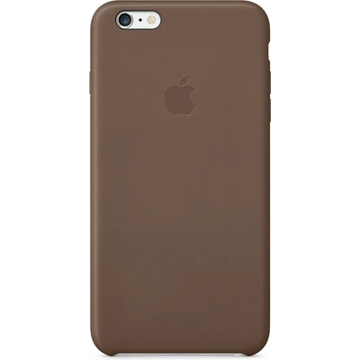 Apple iPhone 6 Plus Leather Case Olive Brown