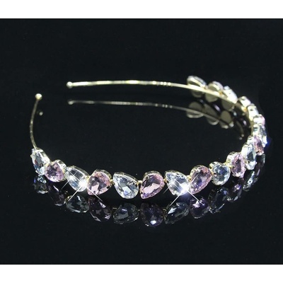 Naishide Jewelry Čelenka do vlasů s barevnými krystaly