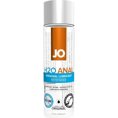 Análny lubrikant na vodnej báze Anal H2O Lubricant 240 ml System JO