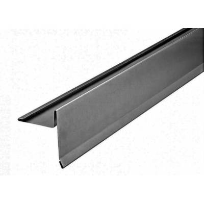 Závětrná lišta klasik s odkapem r.š.250mm Al Hliník Lakovaný RAL 7016 antracit dl.2m