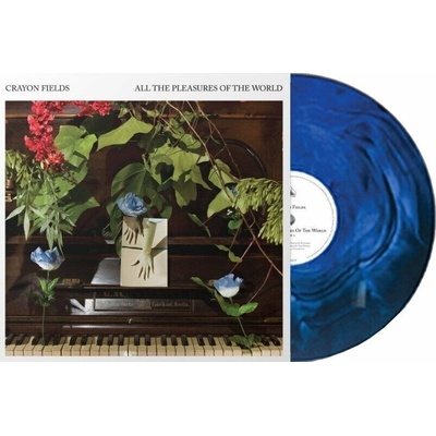 Crayon Fields - All The Pleasures Of The World (Limited Edition) (Blue/Green Swirl Coloured) LP