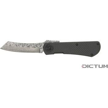 DICTUM 719757 Folding Knife Higo-Style Carbon