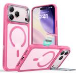 ESR Калъф за iPhone 17 Pro Max - с MagSafe - ESR Classic Hybrid HaloLock Kickstand - Матиран розов