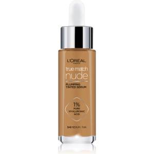 L'Oréal True Match Nude Plumping Tinted Serum серум да уеднакви цвета на кожата цвят 5-6 Medium Tan 30ml