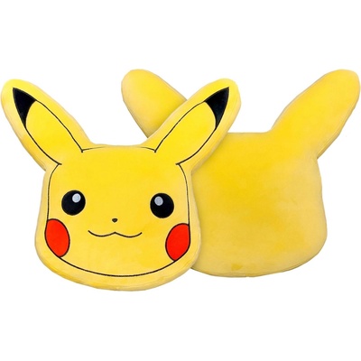 Halantex Tvarovaný 3D polštář Pokémon Pikachu 35x37 – Zboží Mobilmania