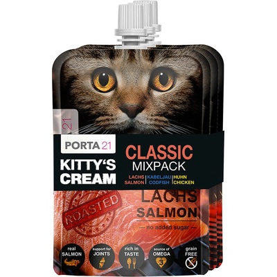 Porta 21 Kittys Cream Classic Mixpack 3 príchute 9 x 90 g