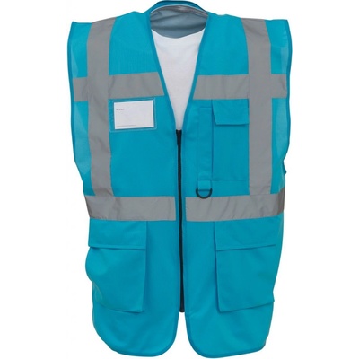 Yoko HI-VIS HVW801 Multifunkční vesta sapphire