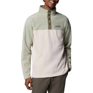 Columbia Мъжки поларен пуловер Columbia Steens Mountain Half Snap II Fleece jumper - Dark Stone / Safari - размер XXL (005-5321-0715)