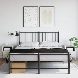 vidaXL Нощни шкафчета 2 бр бял 36x39x50, 5 см стомана (843065)
