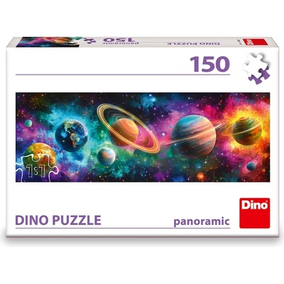 Dino - Puzzle Colorful planets - 150 piese