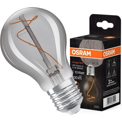 Osram E27 A60 3.4W = 10W 100 lm 1800K teplá bílá vlákno stmívatelné Vintage 1906