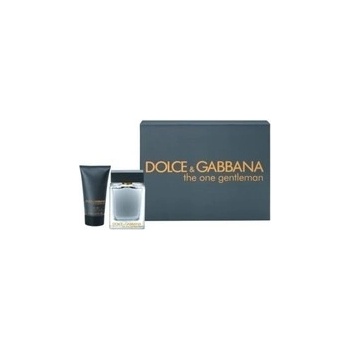 Dolce&Gabbana The One Gentleman Подаръчен комплект, Тоалетна вода 100ml + Афтършейв балсам 75ml, мъже