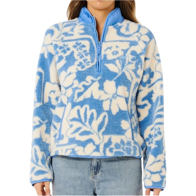 Rip Curl Дамски поларен пуловер Rip Curl Women's Party Pack Polar Fleece Fleece jumper - Blue (105-7200-0114)