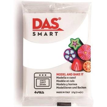 DAS Глина DAS Smart за печене и моделиране 57 г бяла 321001 (321001)