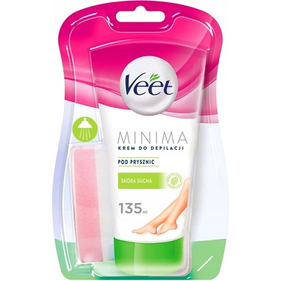 Veet Krém na odstranění chloupků Minima pro citlivou pokožku 135 ml