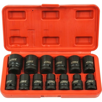 VERKE Sada rázových nadstavcov 1/2´´ 10-24mm