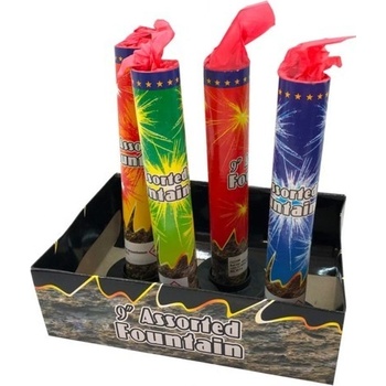 Vulkán 9" Mix Of Fountains 4 ks