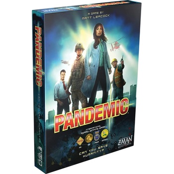 Z-Man Games Настолна игра Pandemic (английско издание) - кооперативна (BGBG0003092N)