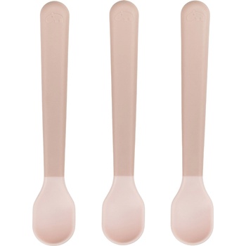 Done by deer Детски чаени лъжички Foodie напудрено розови 3 бр (1146511)
