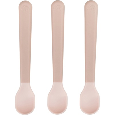Done by deer Детски чаени лъжички Foodie напудрено розови 3 бр (1146511)