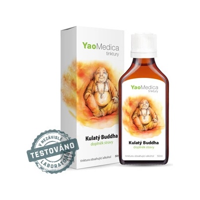Yaomedica Guľatý Buddha tinktúra napomáhajúca pri chudnutí 50 ml