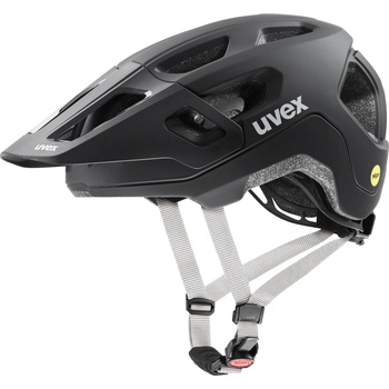 uvex Детска каска за планинско колоездене Uvex Kid's React MIPS Bike helmet - Black Matt - размер 52-56 cm (851-1577-0411)