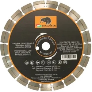 Bisonte Диамантен диск за тухла / бетон / мрамор / гранит Bisonte BT0009526/ 300 мм (BT0009526)