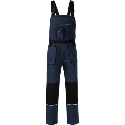 Rimeck Woody Pánske pracovné nohavice s trakmi W02 námorná modrá
