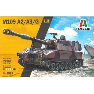 Italeri M109/A2-A3-G Model Kit tank 6589 1:35