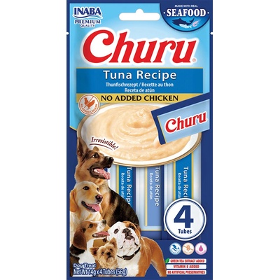 Churu Dog Fish Tuna Recipe 4 x 14 g
