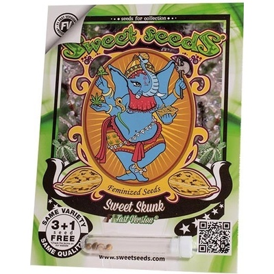 Sweet Seeds Sweet Skunk F1 Fast Semena neobsahují THC 25 ks