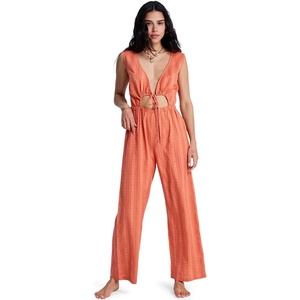 ROXY Sintra Moon sleeveless romper - Orange (Ginger Spice)