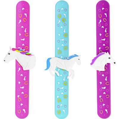 Horse friends náramek 21,5cm s koníkem 3barvy