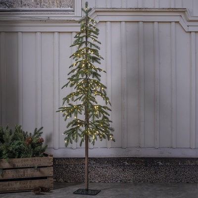 Vánoční LED stromeček výška 150 cm Star Trading Grantorp zelený