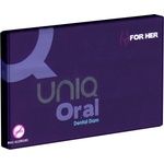 Uniq Oral Dental Dams 3 pack