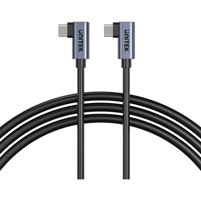 Unitek C14147ABK01-1M USB C 90°/90° PD 100W M/M 1m