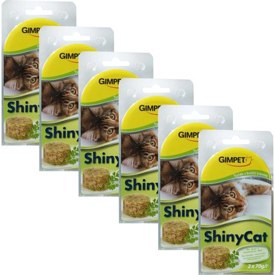 Gimborn GimCat ShinyCat тонзия + котешка трева 12 x 70 г