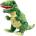 The Puppet Company Кукла за театър T-rex, серия Бебета динозаври, 35 см