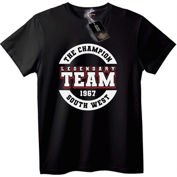 NOONEBRAND Тениска Шампион Легендарен Отбор 1967 - 3XL, Black