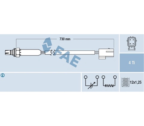 Lambda sonda FAE 77185