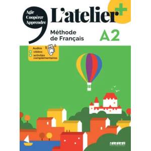 L'atelier + niv . A2 (édition 2022) - Livre + didierfle. app | Marie-Noëlle Cocton, Emilie Pommier, Delphine Ripaud, Marie Rabin (ISBN: 9782278104710)