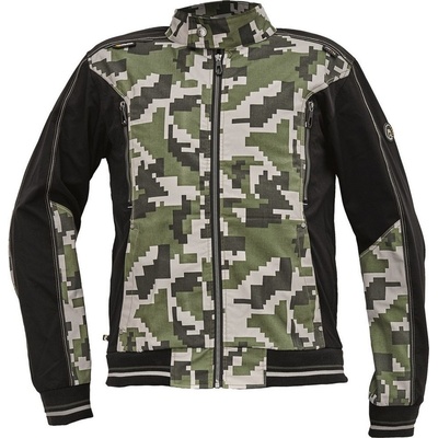 Cerva bunda Neurum Camouflage s kapucí maskáč Olivová