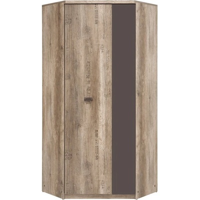 Ъглов гардероб Malcolm 2D