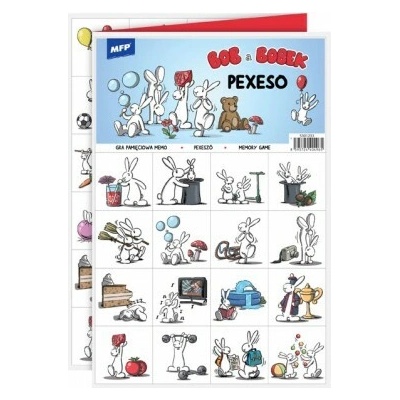 MFP papier Pexeso MFP 3xA4 Bob a Bobek